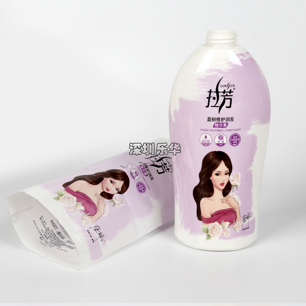 洗發(fā)水包裝PVC收縮膜印刷標(biāo)簽